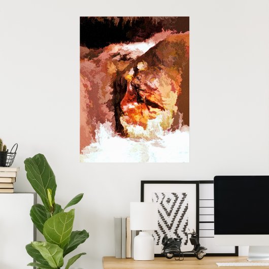 川の精 ポスター (ホームオフィス)