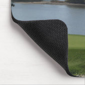 川の緑のマウスパッド マウスパッド (コーナー)