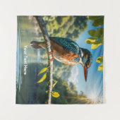 川の自然 タペストリー (正面(横))