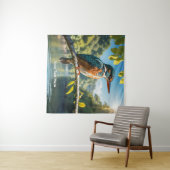 川の自然 タペストリー (インサイチュ(横))