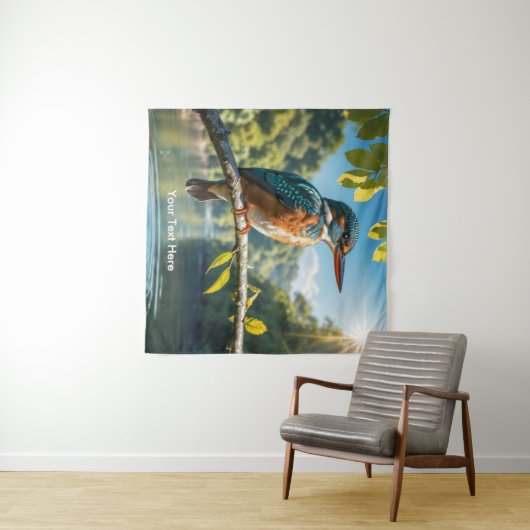 川の自然 タペストリー (インサイチュ(横))