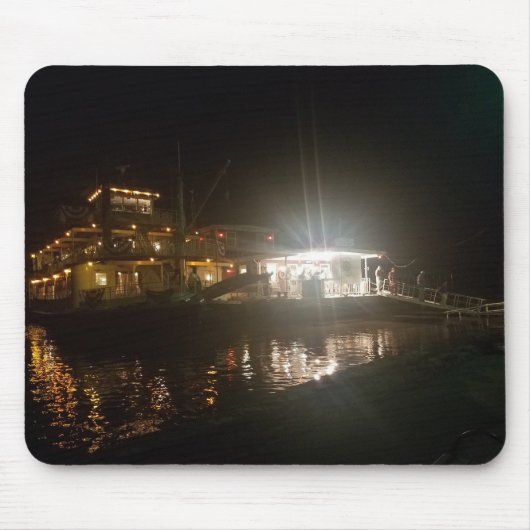 川の舟のマウスパッド マウスパッド (正面)