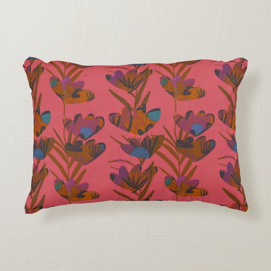 川の花 アクセントクッション (正面)