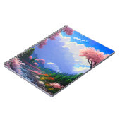 川の調和とウィルダネスカラフル ノートブック (左側)