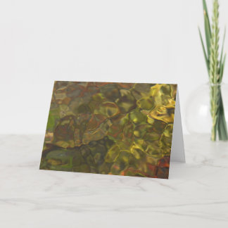 川の軽いパターン-サンキューカード サンキューカード