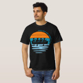 川の輝きと夏の日々 Tシャツ (正面フル)