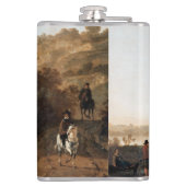 川の近くの夕べライドAelbert Cuyp フラスク (裏面)