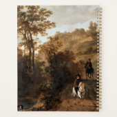 川の近くの夕べライドAelbert Cuyp プランナー手帳 (裏面)