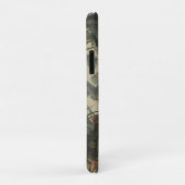 川の青い鶴の植物的なシーン Case-Mate iPhoneケース (裏面/右)