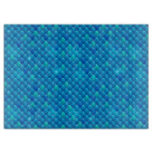 川の魚スケール カッティングボード (正面)