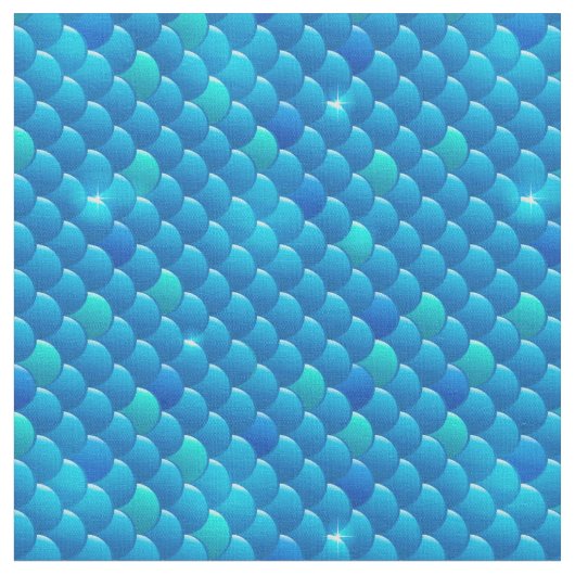 川の魚スケール ファブリック (クローズアップ)