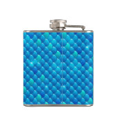 川の魚スケール フラスク (裏面)