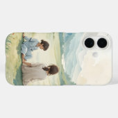 川のiPhone / iPadケースの母と子供 Case-Mate iPhoneケース (裏面 (横))