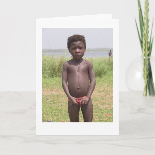 川のOtiの子供 カード (正面)