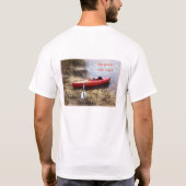 川のTシャツの会って下さい Tシャツ (裏面)