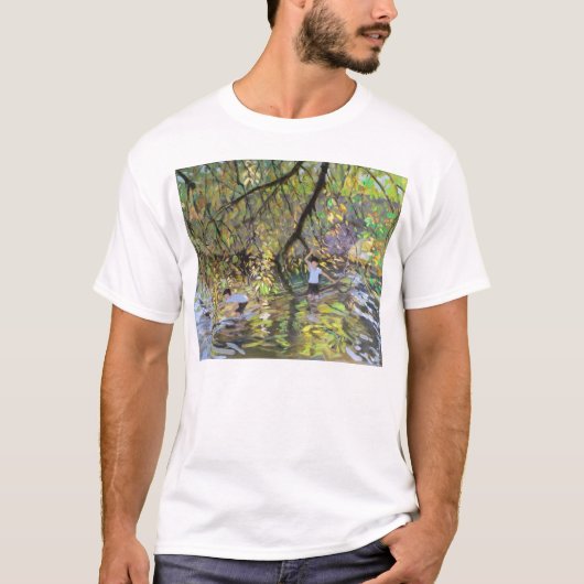川のY字状回路2008年 Tシャツ (正面)