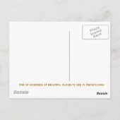 川は曲がり、ペンシルベニア州は川が曲がる。 ポストカード (裏面)