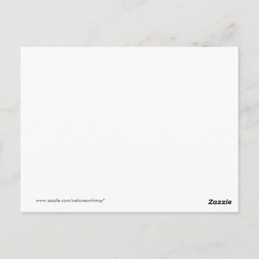 川は禅の郵便はがきを揺すります ポストカード (裏面)