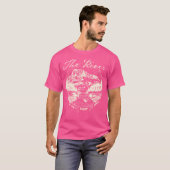 川は私の幸せな場所手描き川Campi Tシャツ (正面フル)