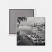 川を下る マグネット (正面/裏面)