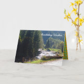 川を採取するMoldovan魔法 カード (黄色い花)