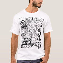 川を求めて叫ぶ Tシャツ