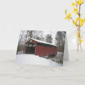 「川を渡って森を抜けて」 カード (黄色い花)