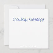 川を渡って ブラック・チャウ ミニプリントカード シーズンカード (裏面)