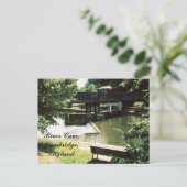 川カム、ケンブリッジの郵便はがき ポストカード (スタンド正面)