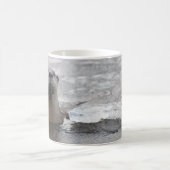 川カワウソのマグ コーヒーマグカップ (中央)