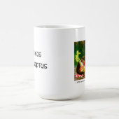 川カワウソはピクニック広がりに侵入します コーヒーマグカップ (中央)