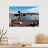 川コンウィー鉄道橋とタワー ポスター (キッチン)