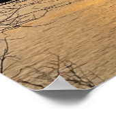 川サンセットポスター ポスター (角)