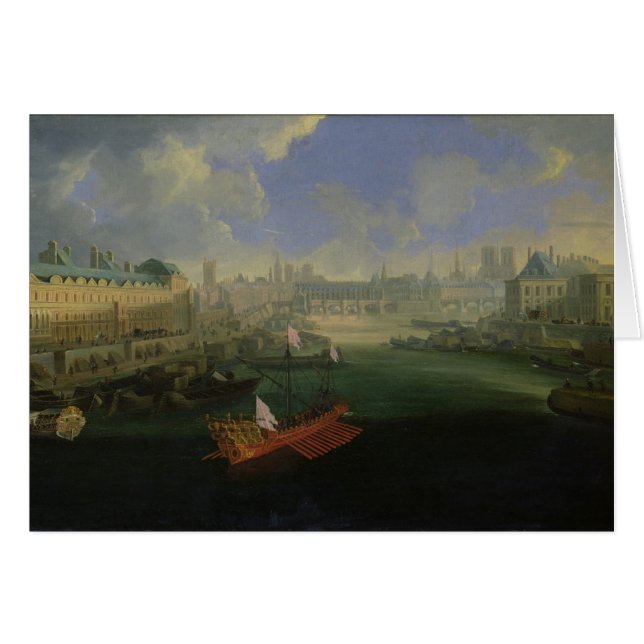 川セーヌ河 (正面横)