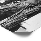 川トラーブで木材を販売,ルベック, c.1910 ポスター (角)