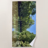 川ビーチタオル ビーチタオル (正面)