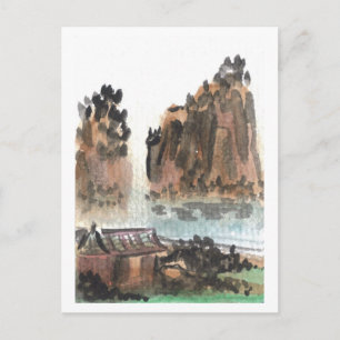 川中国の風景葉書 ポストカード