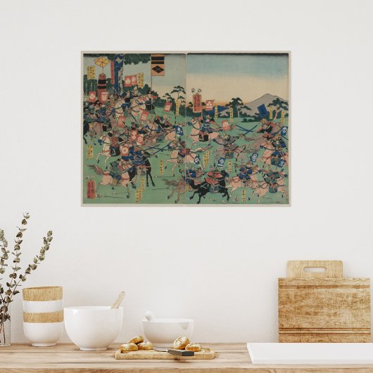 川中島の合戦 ポスター (キッチン)