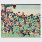 川中島の合戦 ラッピングペーパー (フラット)