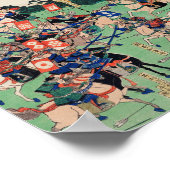 川中島の合戦 – 歌川国芳 ポスター (角)