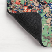 川中島合戦歌川国芳 マウスパッド (コーナー)