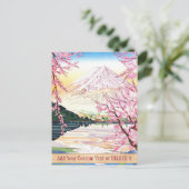 川口岡田光一新半賀ジャパンの富士 ポストカード (スタンド正面)