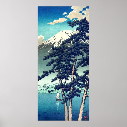 川口湖河瀬蓮井1931 ポスター (正面)