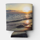 川合海からの夕日 缶クーラー (裏面)