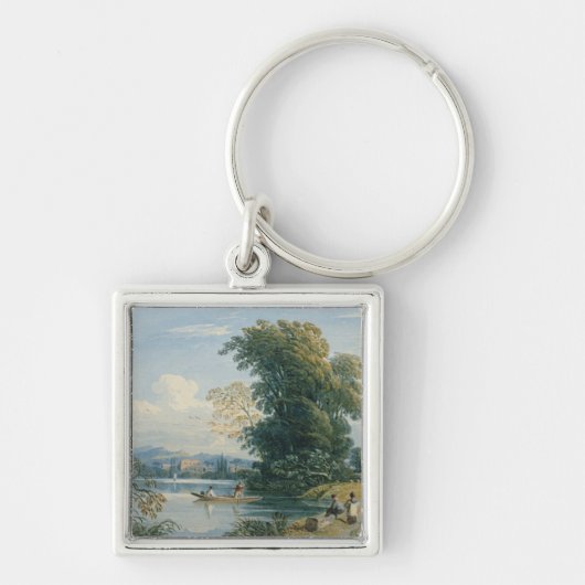 川場面 キーホルダー (正面)