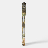 川小石擦り切れた茶色と灰色の自然抽象芸術 Case-Mate iPhoneケース (裏面 / 右)