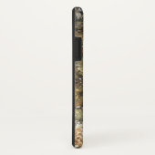 川小石擦り切れた茶色と灰色の自然抽象芸術 Case-Mate iPhoneケース (裏面/右)