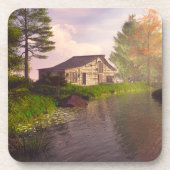 川岸によって コースター (正面)