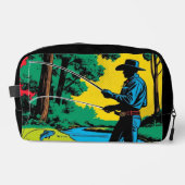 川岸のカウボーイ漁師 ドップキット (正面)