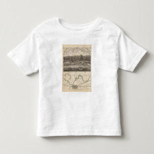 川岸の標準的な農場、Concordia、カンザスのNE トドラーTシャツ